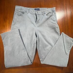 Talbots Gray Jeans Size 14